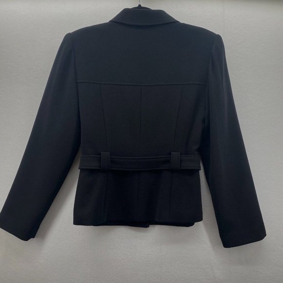 TALBOTS Womens Blazer Jacket w/Belt Classic Office Wear‎ - Picture 8 of 8